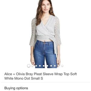 Alice & Olivia blouse L